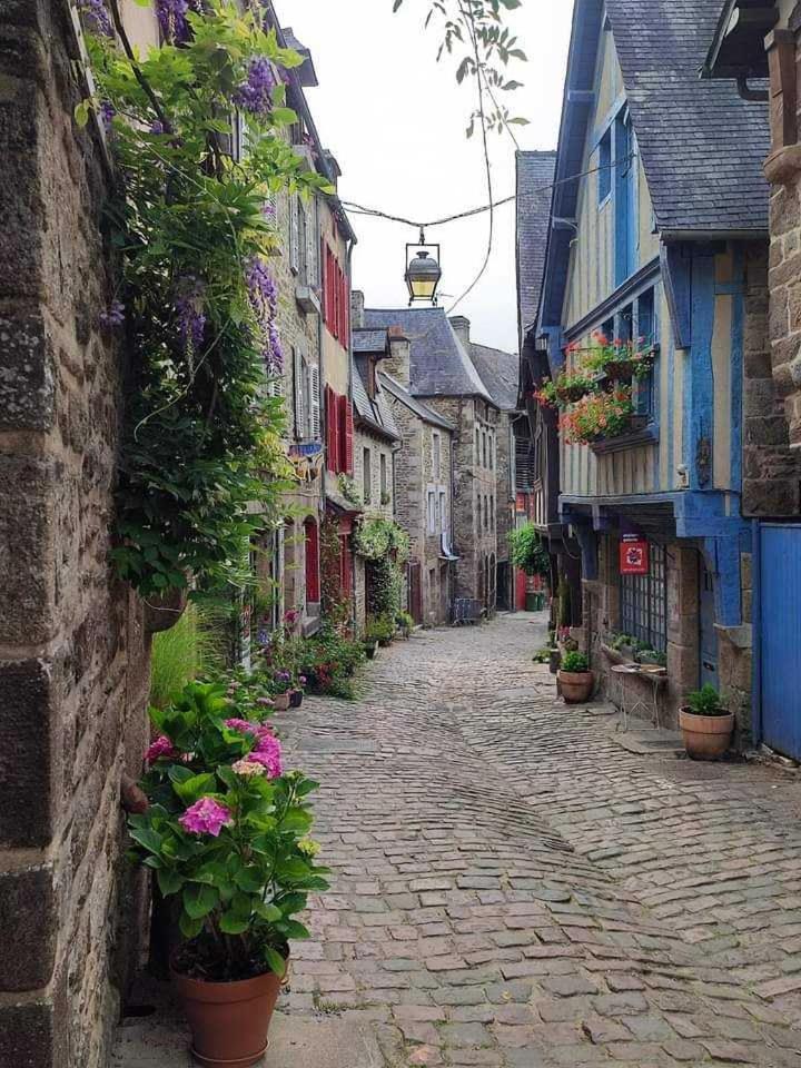La Ménardière Tranquilitatis Chambre double petit déjeuner compris Corseul Esterno foto